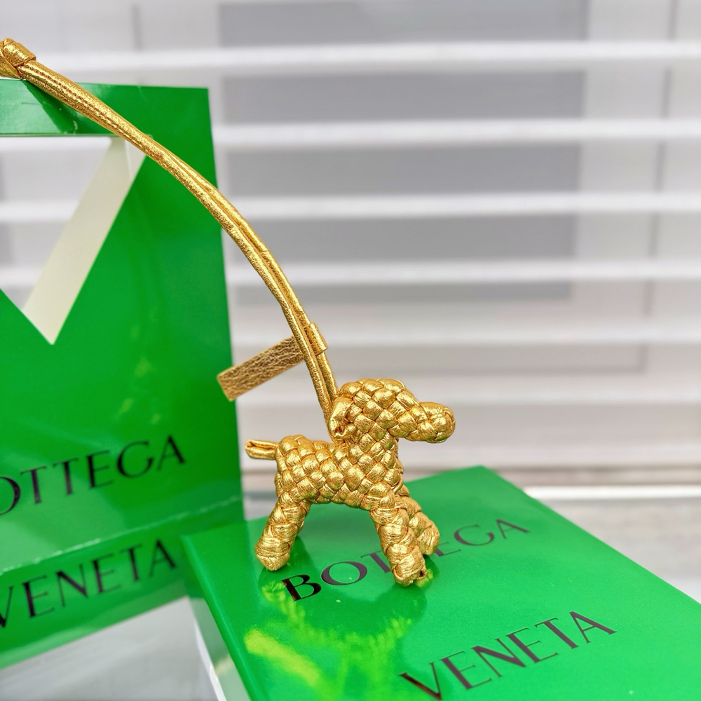 Bottega Veneta dog charm